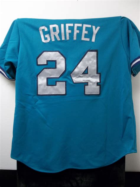 teal griffey jersey adult